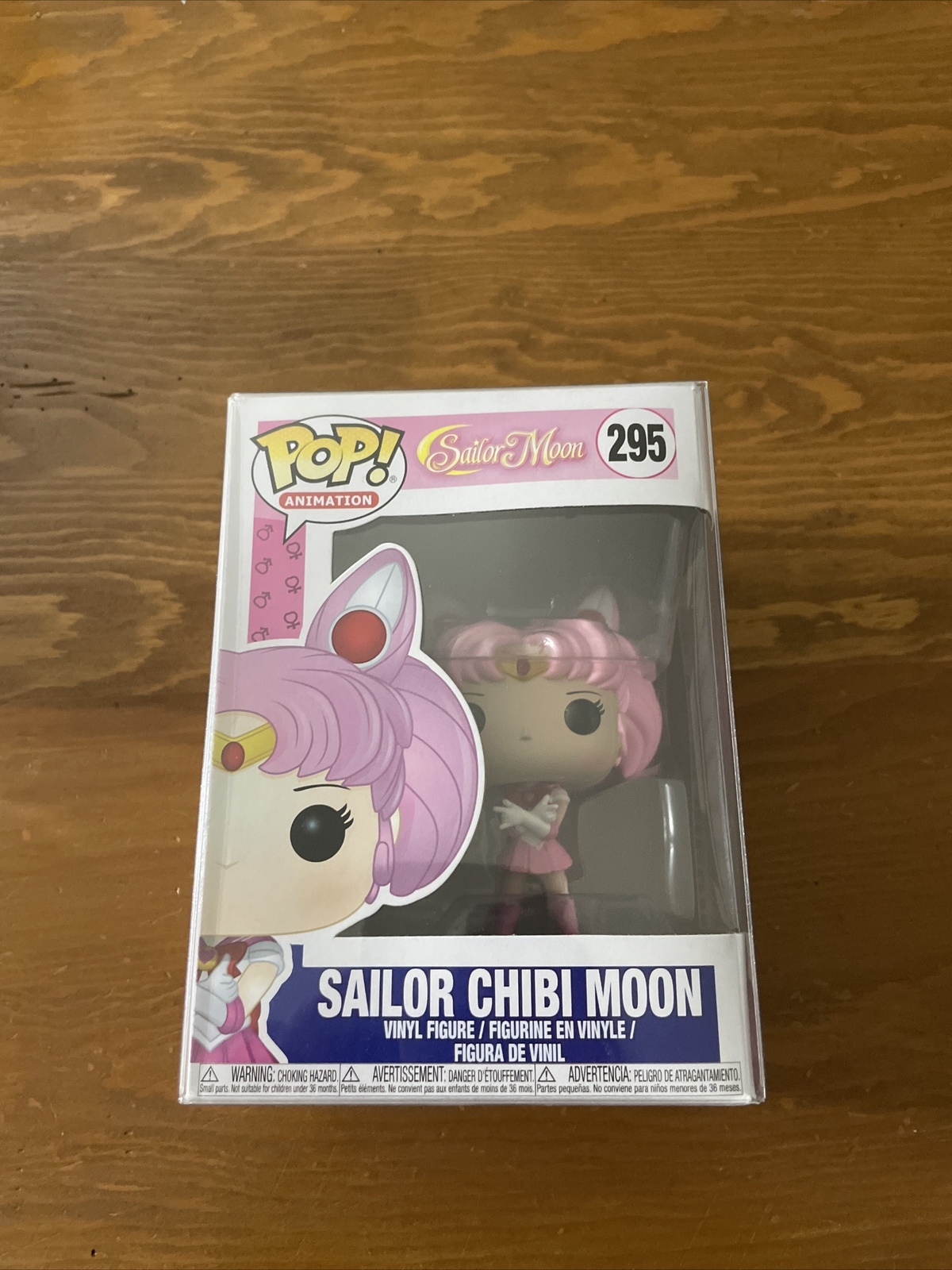 Funko Pop Sailor Chibi Moon #295 Retired Vaulted Rare Mint W/ Protector