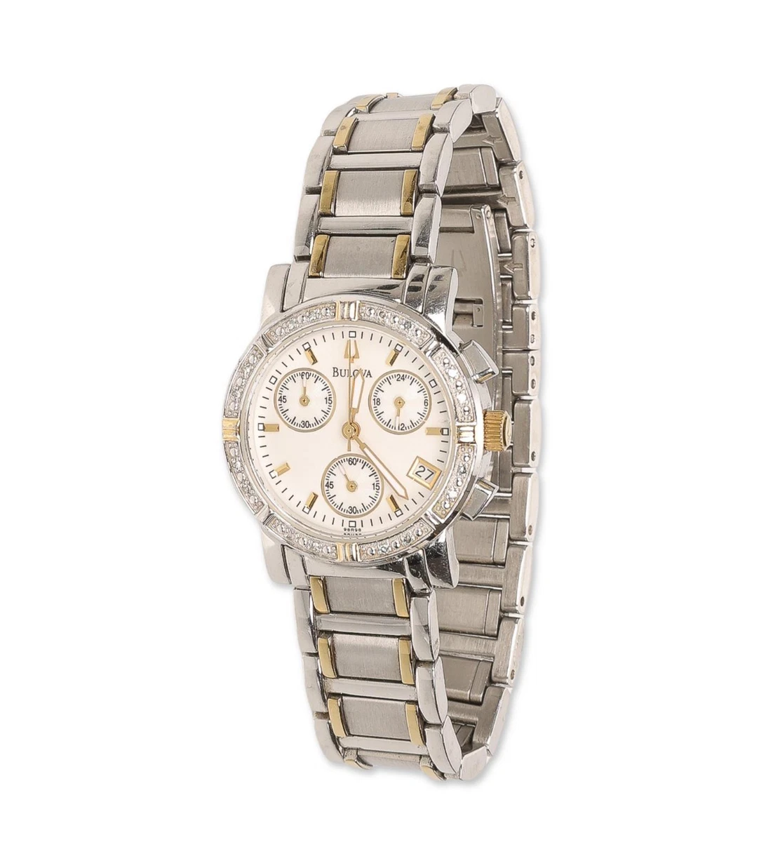Bulova Diamond Women Wristwatches with Chronograph for sale  display picture 3