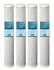 20" x 2.5" CTO Carbon Block Water Filter 4 ( 5 micron ) Whole House Cartridges