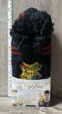 Bioworld Harry Potter Slipper Sock Non-Skid Sole Faux Fur Lined