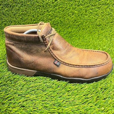 Moccasin Steel Toe Boots Justin Cappie 4