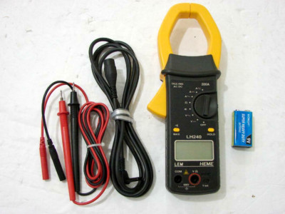 LEM HEME LH240 AC/DC 200 Amp Clamp True RMS Digital Multimeter Probe -Made in UK