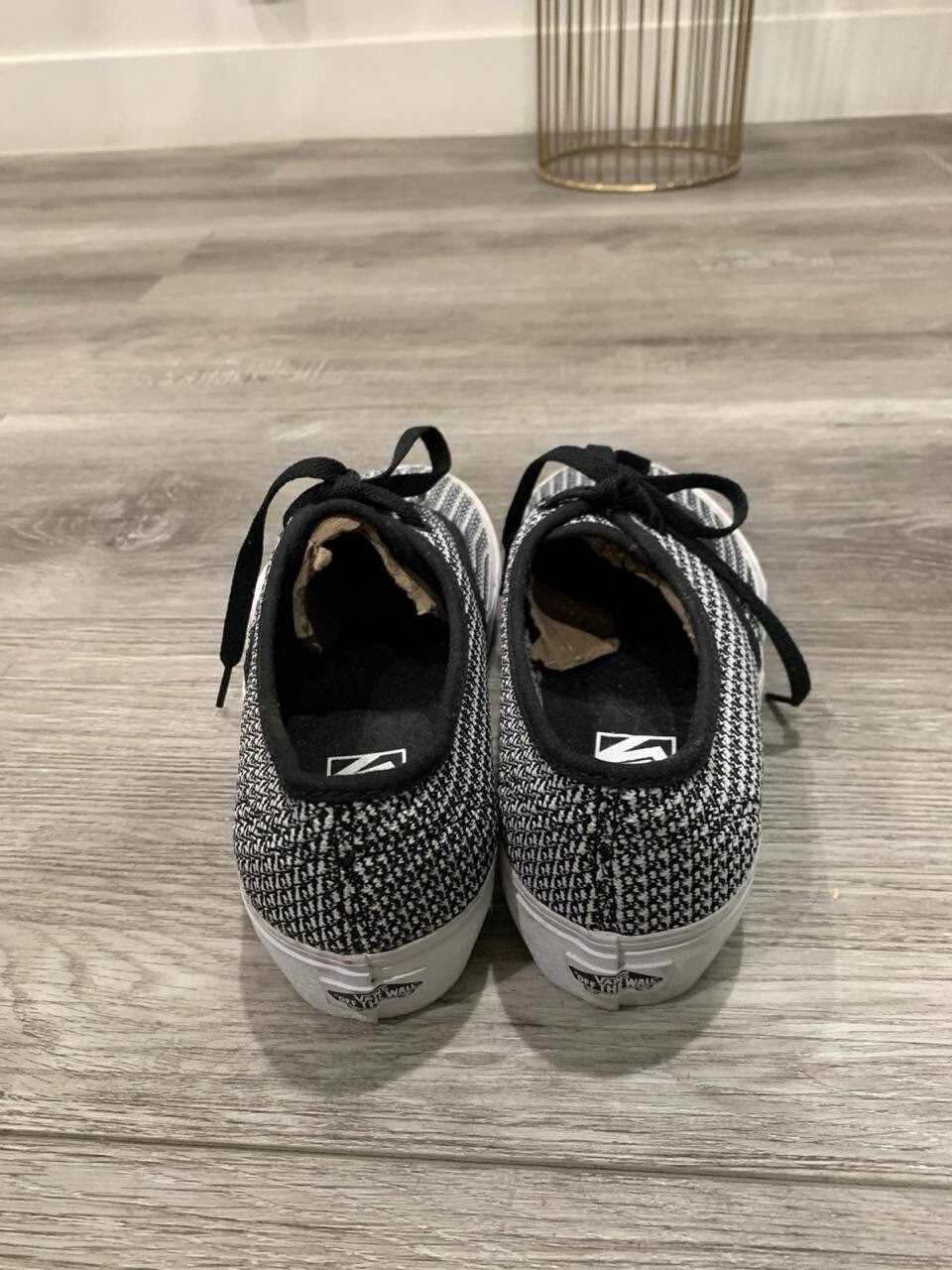 Vans Authentic Platform Mesh Gray White Black Sho… - image 5