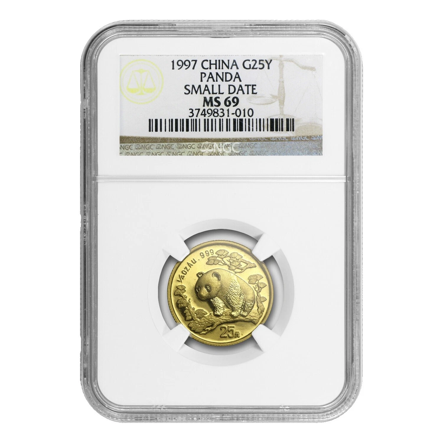 Gold 1997 Chinese Coins