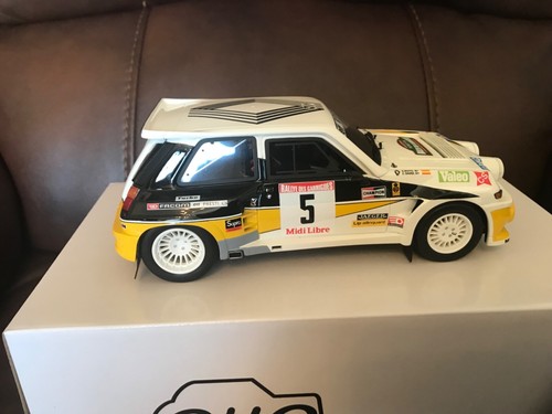 OTTO 1/18 RENAULT 5 RS MAXI TURBO RALLY NACIONAL 1986 CARLOS SAINZ OT615 - Imagen 5 de 8
