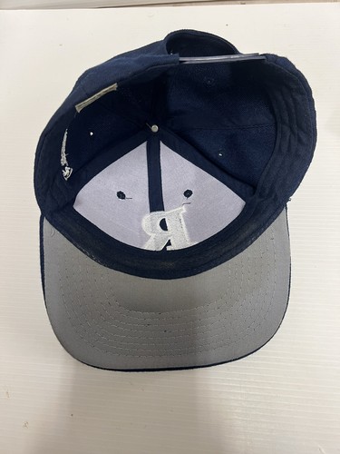 Vintage Baseball Victoria Cap Hat Navy Blue Adjustable Cap - Picture 6 of 7