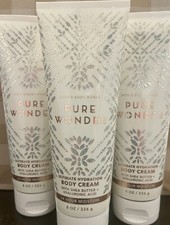 3 Pack Bath and Body Works BODY CREAM lotion 8 oz