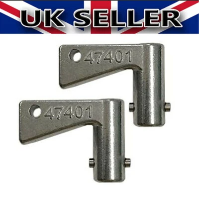 QNGENET 2PCS Ignition Isolator Plant Key For JCB 701/47401 Machinery Excavator Dumper-