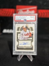 2023 Topps Definitive Adley Rutschman Rookie Auto /50 PSA 10 #DRA-AR2 Orioles