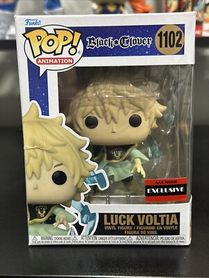 Funko Pop! Vinyl: Black Clover - Luck Voltia - AAA Anime (Exclusive) #1102