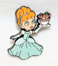 Loungefly Disney Princess Pals Pin Cute Chibi Blind Box - Cinderella & Mice