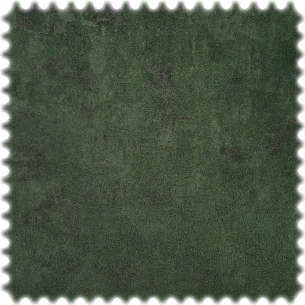 Vintage Samt Velours Möbelstoff Venedig Dunkelgrün mit DuPont™ Teflon® Fleckschu
