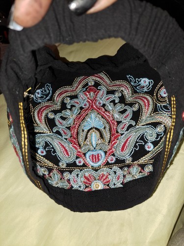 Womens Boho Embroidered Headwear - Picture 4 of 4