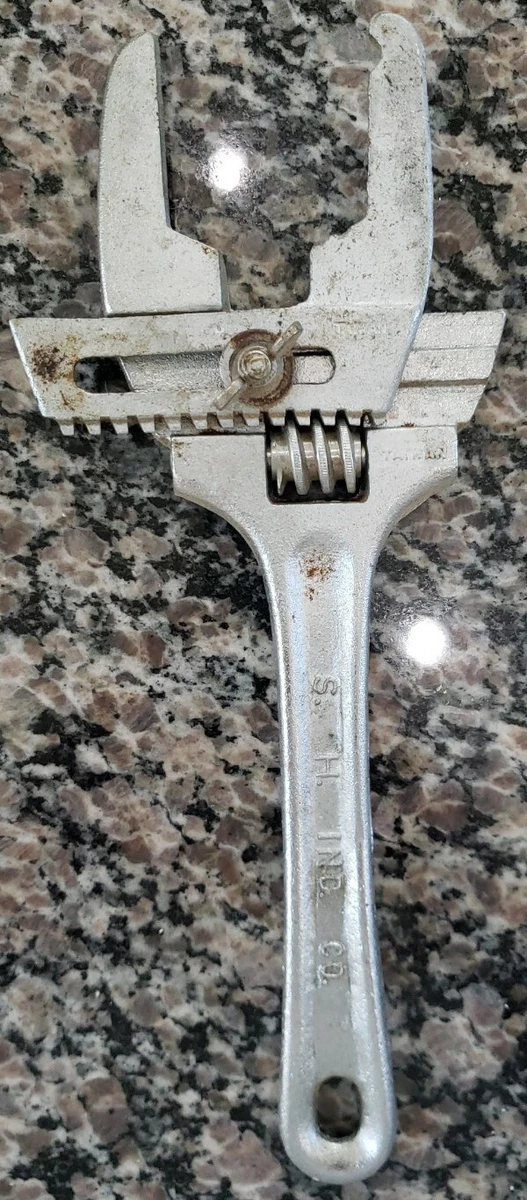 Vintage Ace Slip Lock Nut Wrench S. H. Ind. Co. Adjustable