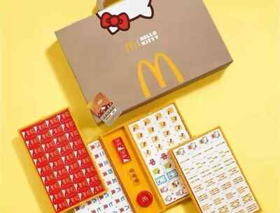 Sanrio Hello Kitty Mahjong  Set McDonalds Hong Kong 2024