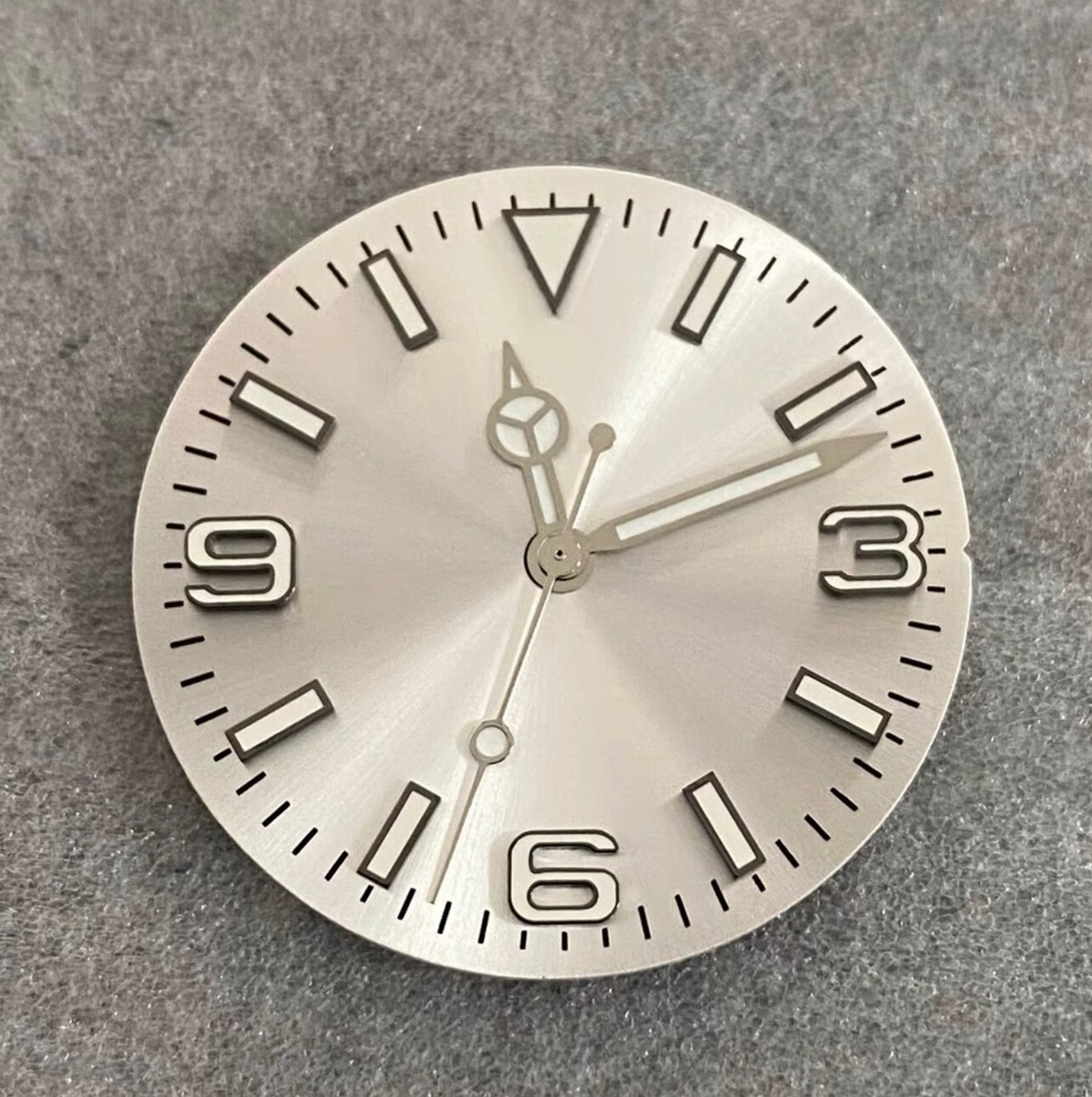 Luminous Silver Watch Dial Hands for NH36A/35/4R/7s Seiko