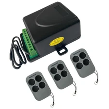 433.92Mhz 2CH Wireless Remote Control Receiver Motor DC 12-24V Universal