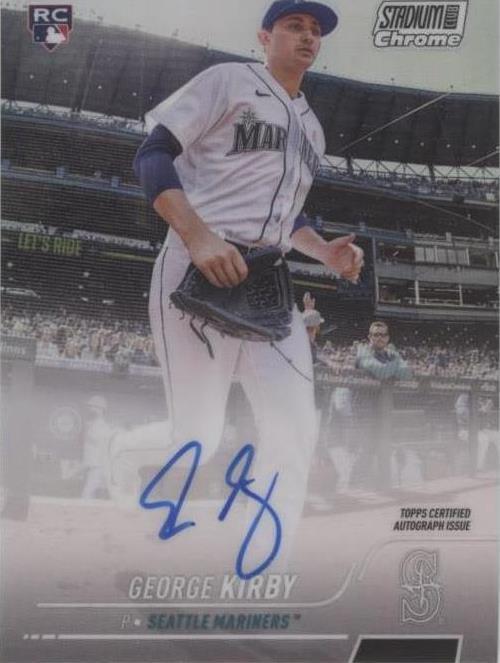 2022 Topps Stadium Club Chrome - George Kirby #SCCUA-GKI - 1 of 1