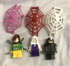LEGO Ghost-Spider Gwen Minifigures Spidey & Friends sh0794 Rhino Female Doc Ock