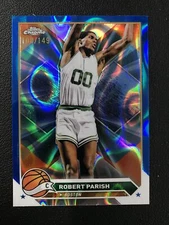 2024 Topps Chrome #161 Robert Parish Blue Lava Refractor /149 Boston Celtics