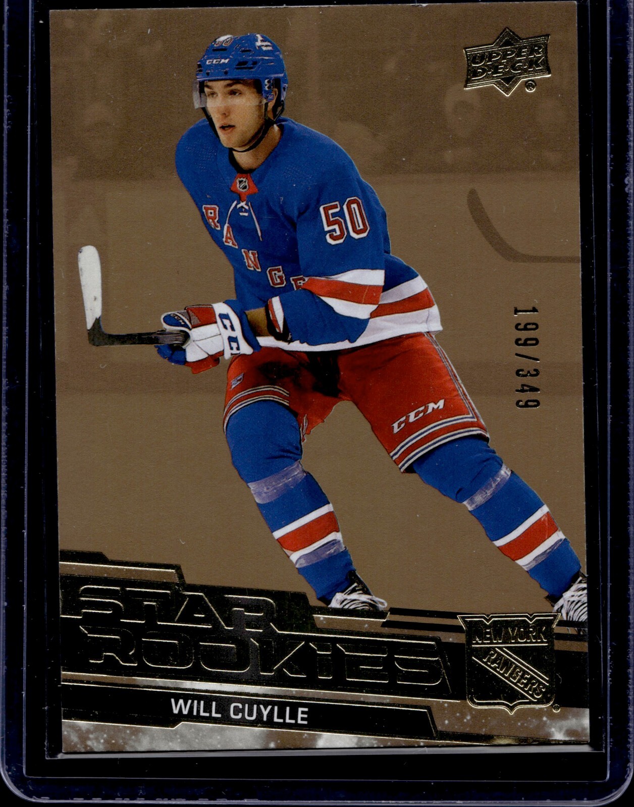 2023-24 Upper Deck Star Rookies Gold #20 Will Cuylle 199/349