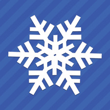 Snowflake Vinyl Decal Sticker