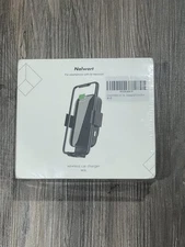 Nalwort Wireless Car Charger Mount 15W Auto-Clamping Qi Fast Charging Phone