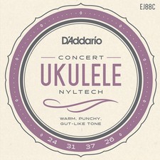 D'Addario Ukulele Strings Nyltech Concert EJ88C Uke