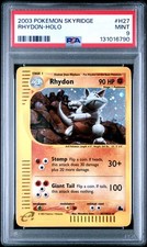 2003 Pokemon Skyridge #H27 Rhydon Holo PSA 9 MINT on eBay