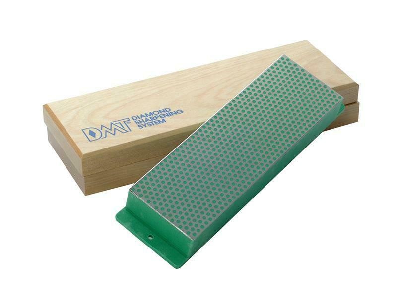 Diamond Whetstone 200Mm Wooden Box Green 1200 Grit Extra Fine DMTW8E