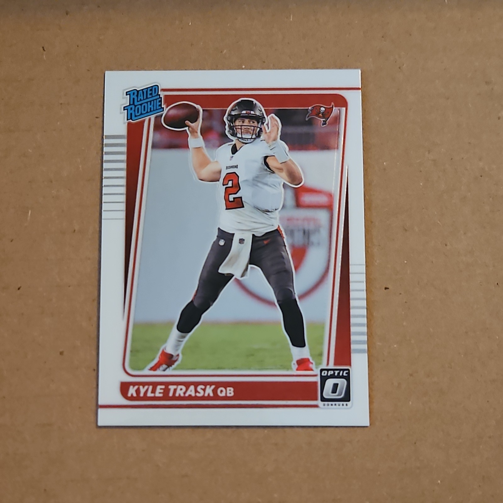 2021 Donruss Optic #209 Kyle Trask- Tampa Bay
