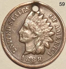 1888 Indian Head Penny Cent