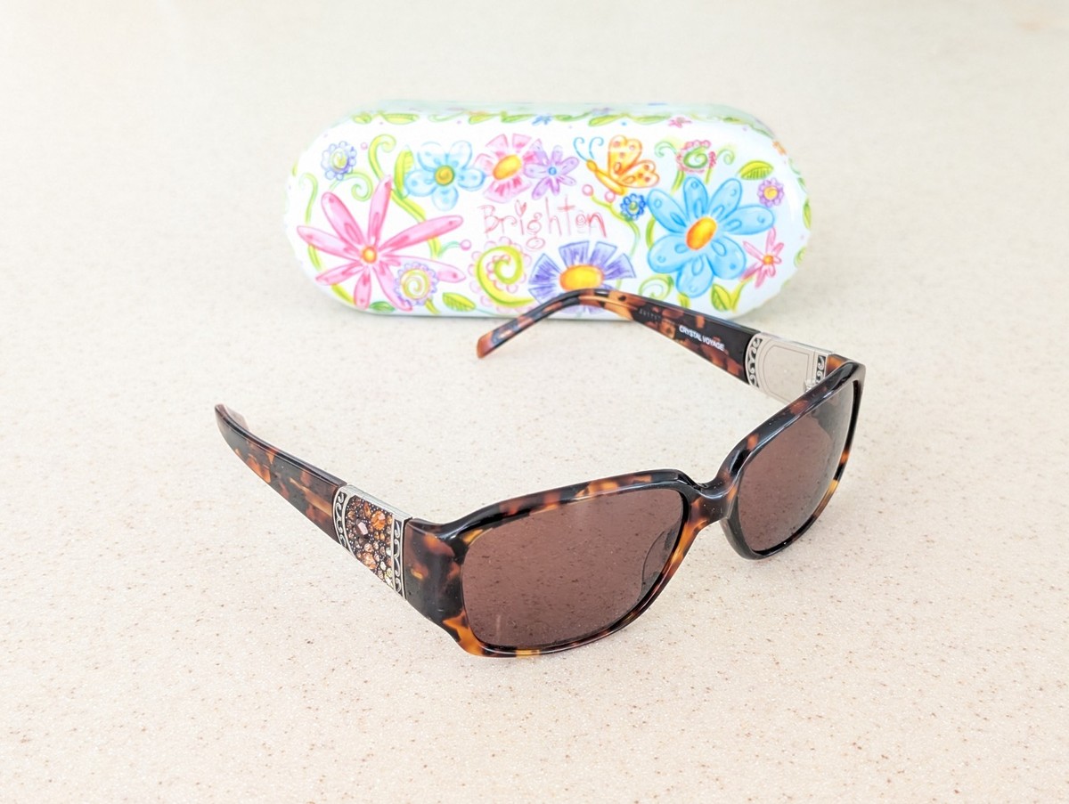 Brighton Crystal Voyage Sunglasses Tortoise Brown  display picture 3