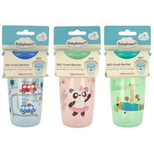 Babydream 3er Set Trinklernbecher 360 Grad – 300 ml | ab 6 Monaten