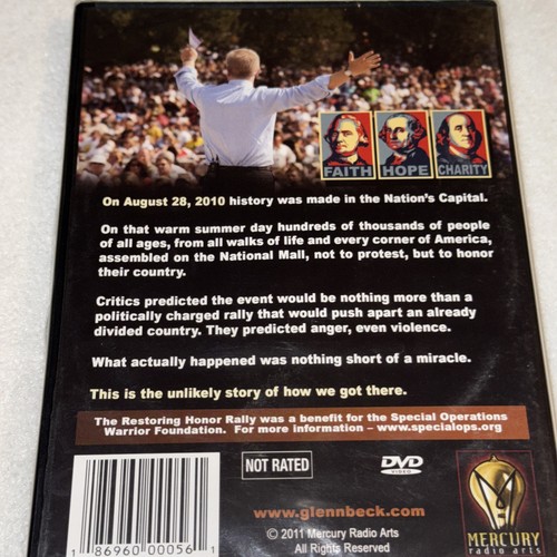 Glenn Beck Presents 8.28.10: The Documentary (DVD, 2011, Director's Cut) NEW - Picture 5 of 6