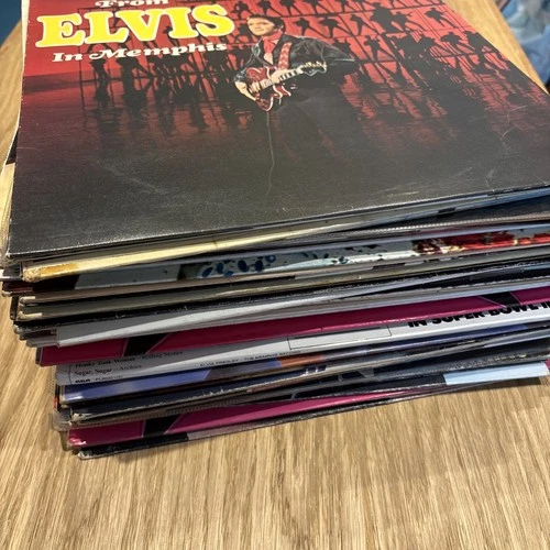 Elvis Presley Vinyl LP Job Lot – 45 Records – RCA Camden Victor – Vintage