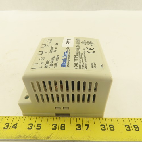 Altech Corp PS-4505 DR-4505 100-240VAC 1.5A Power Supply 5V DC Output 5A - Foto 5 di 7