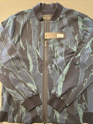 Sun Day Red Mens Bomber Jacket Medium Rain NWT Was $550 Buy Now $199 Limited