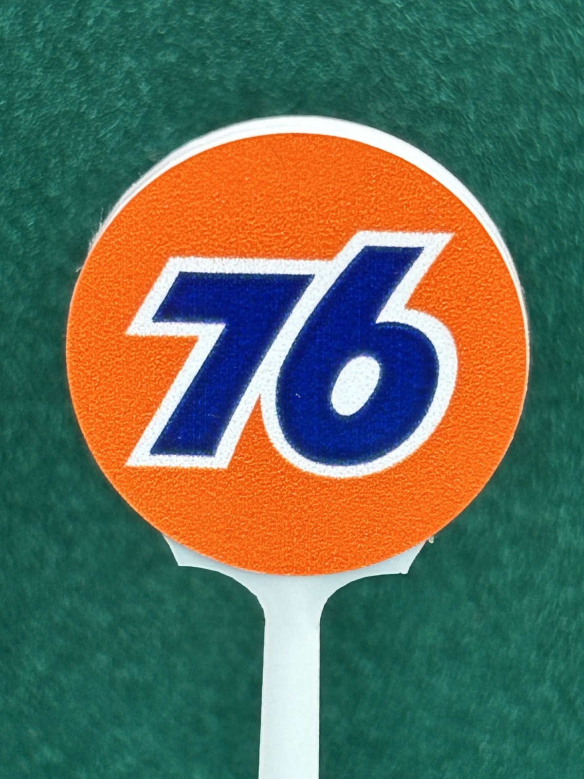 HO 1:87 Scale Union 76 Vintage Gas Station Sign Advertisement Laser Cut Custom