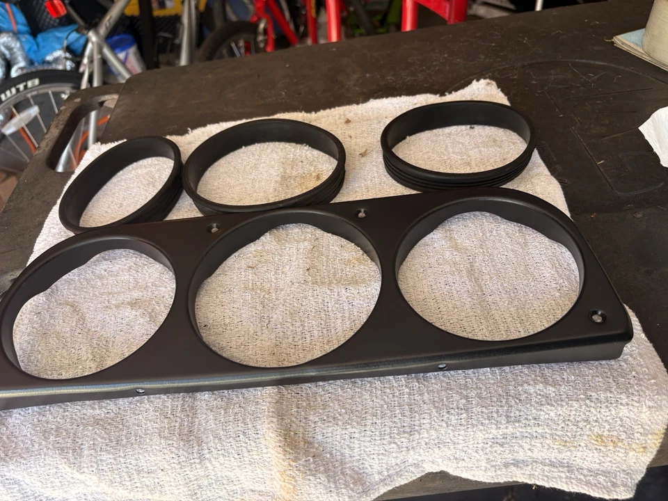 Bisel medidor de instrumentos Porsche 914-1970-1974 Foto 4 de 4