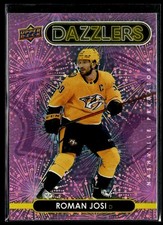 2021-22 Upper Deck Extended Series Dazzlers Pink #DZ-121 Roman Josi
