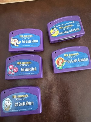 Leap Pad 3rd Grade Bundle Of 5 Cartridges