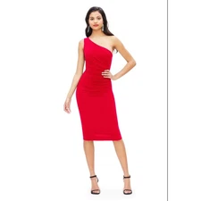 NEW! Dress the Population Size X-Small XS Martine Rouge Red Cocktail G11-13