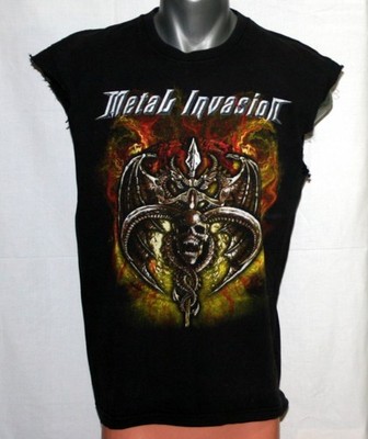 METAL INVASION Festival Muscle Shirt 2012  L  Heavy Thrash Overkill Paradise