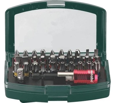 Metabo Bit-Box SP 32 Teilig + magnetischer Bithalter Chrom-Vanadium-Stahl 630445