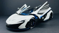 1/18 Autoart 76024 McLaren P1 Matt White Full Opening New Rare Model Car Discont