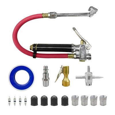 #ad 17PCS Heavy Duty Bayonet Car Tire Inflator Air Compressor with Chuck 0 200PS... $17.69