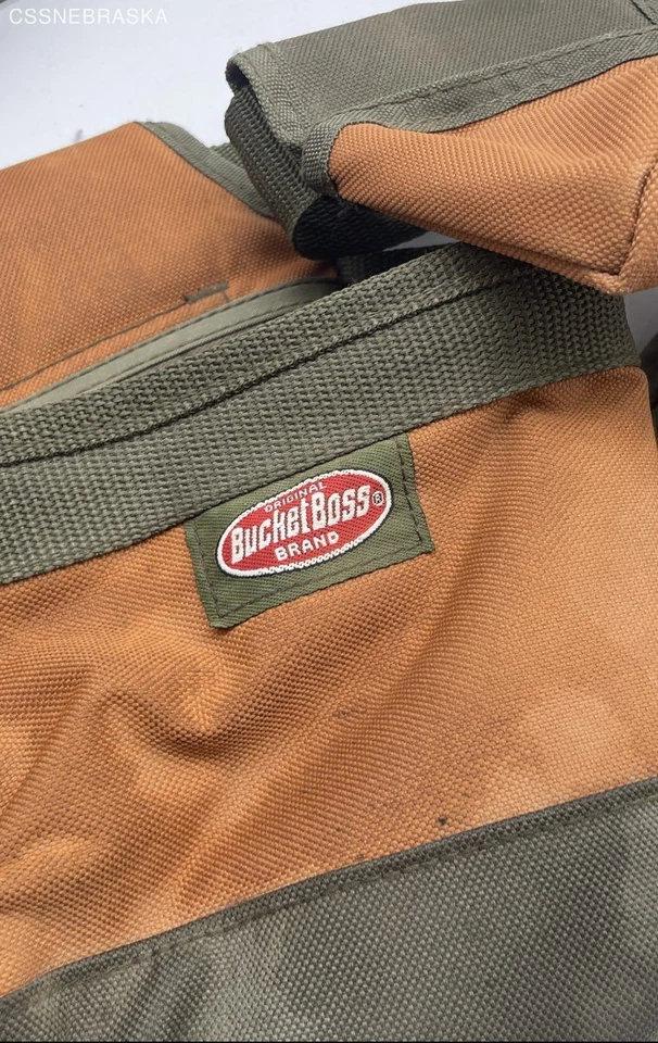 Cinto de ferramentas Bucket Boss Handyman’s 12 bolsos lona - Imagem 3 de 4