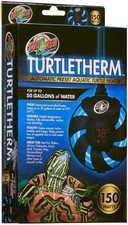 Zoo Med TURTLETHERM Automatic Preset Aquatic Turtle Heater Up to 150W, Black
