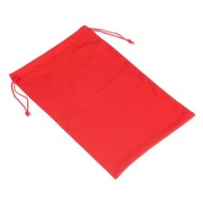 Ski Goggle Bag Microfiber Snow Goggles Case Drawstring Pouch - Red